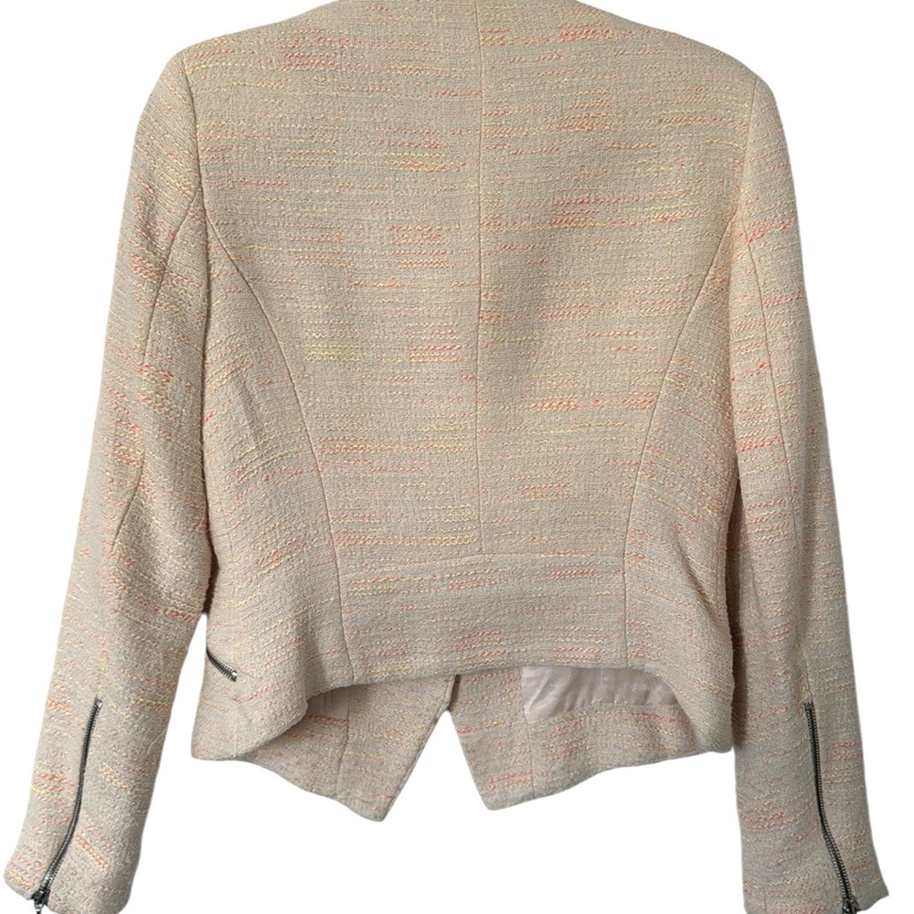 Zara Textured Zipped Jacket - Picture 6 of 6